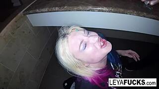 Hooker escapes snowy streets by anally pleasing her pimp with deep emotions.