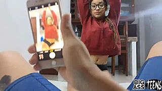 Stepsister just turned 18 asks for first porn video addicted to SEX ANAL with CREAMPIE big ass babe