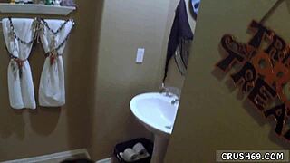 Big Tit Milf Strapon Sex Swalloween Fun With Teen 18+ POV Hardcore Taboo Swallow