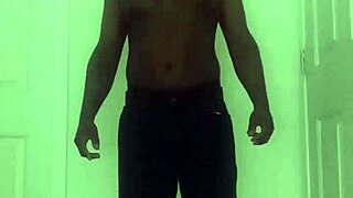 She keeps singing and dancing freely in this second part.