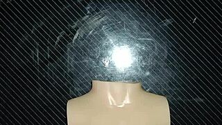 I Perform Russian Handjob on Dolly's Small Tits at Desk