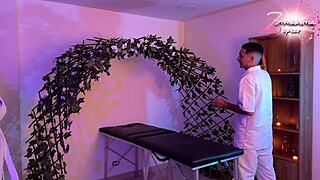 Masseuse Leaves Me Horny, I Masturbate Before He Returns!