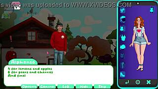 she blows him in the orchard while watching