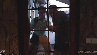 Lenna Ross first time with four guys in a scene