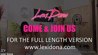 Lexidona Fitness Lesbian Naked Masturbation Athletic Toys Czech