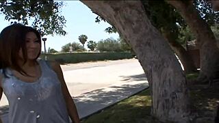 Asian Performer In Intense Quickie Scene