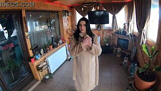 Cheating Wife Feels Excited Dancing Seductively with Husband's Friend While He's Away