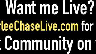 big titty cougar charlee chase washes hair