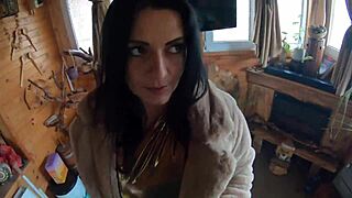 Cheating Wife Feels Excited Dancing Seductively with Husband's Friend While He's Away