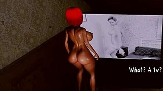 Wow, Ebony With Big Tits Rides That Redhead In Cowgirl Blowjob Action!