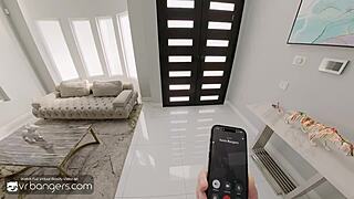 Watch these three hot babes deepthroat and fuck in VR!