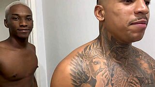 The boys were playing ball and dropped it in my yard, so as a good aunt I invited them in for a cookie