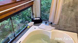 Brazilian Redhead Seduces DILF