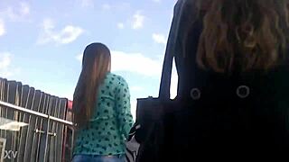 tv culos moving her big ass hd outdoors 😏