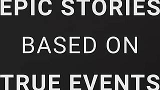 Blonde slut Angelika Grays feels every thrust in deep anal with two fat Ukrainian dicks