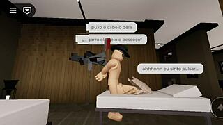 Fodendo Uma Loira Brasileira Gostosa No Brookhaven!