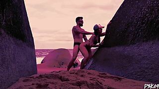 Gothic Curvy Girl's Deepthroat and Pussy Fucked Hard