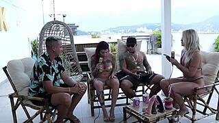 compilados do casal kobra no bora cast com bruna carlos - parte 2 watch on sheer red