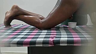 hidden cam captures secret spa massage and masturbation session