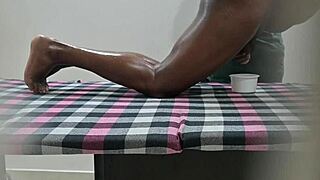 hidden cam captures secret spa massage and masturbation session