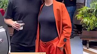 hot actress showing off her tits and nipples, wanna see more?