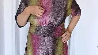 granny knows best, getting it done quick with titty fuck and blowjob.