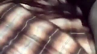 I fuck my wife in the car outdoors