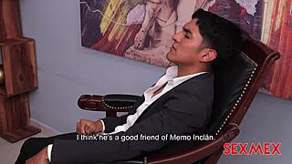 sexmex free use secretary alondra navarro gets creampied in threesome