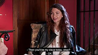 I'm tasting degradation for the first time as a pornstar slave