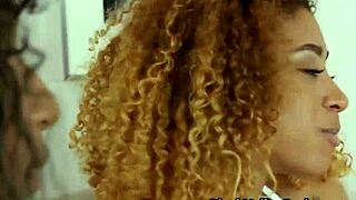 I join a hot threesome with ebony teen babes for intense blowjobs