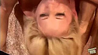 hillary scott stuffed her asshole and mouth with a huge dick