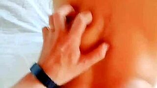 Is that petite brunette latina bent over for doggystyle with loud moans?