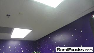 Romi Rain And Dani Share Passionate Lesbian Oral Under Black Lights