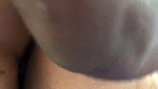 Falling In Love During Sex With Beautiful Black Babe In Missionary Passion