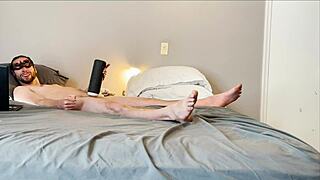 watch me masturbate with stroking, sucking, and a vibrating toy. so intense!