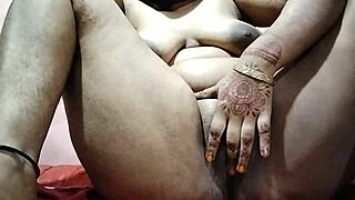 Indian Stripper Teases Huge Tits