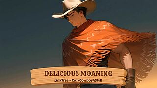 male moans and screams during intense moments