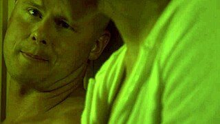 stephanie tripp's hairy pussy gets pounded in sauna with monster cock