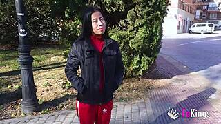 Banging sweet asian hottie lore hot for a great porn career