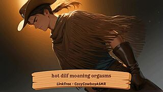 Hot dilf moans loudly during intense orgasms with his boyfriend