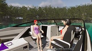 let's play caroline's fantasies part 2 edgin with anna