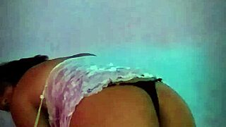 Feeling sexy and horny, I put on my big natural tits and ass for homemade solo play with dildo toys