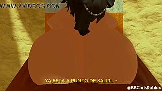 Black Bull Fucks Femboy Bunny In Roblox