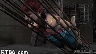 Four Beauties Inside Petite 18+ Cage