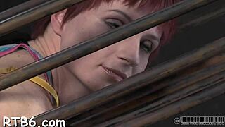 Four Beauties Inside Petite 18+ Cage