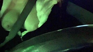 artemisia love says, 'look at my big tits while i drive around, horny mommy' in the car