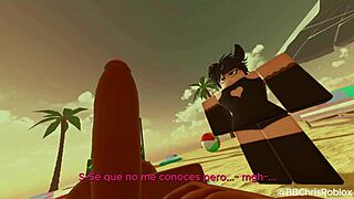 Black Bull Fucks Femboy Bunny In Roblox