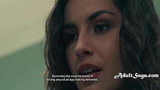 Pussy Delivery with Strap-On Dick for Summer Col and Chanel Camryn