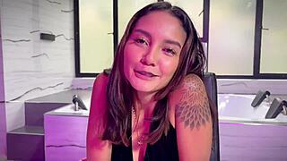 horny latina fucks boyfriend in motel