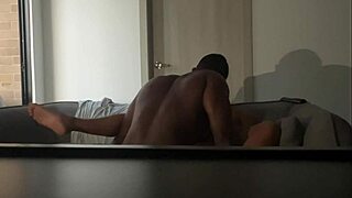 Amateur couple's pussy squirts as he licks it intensely.